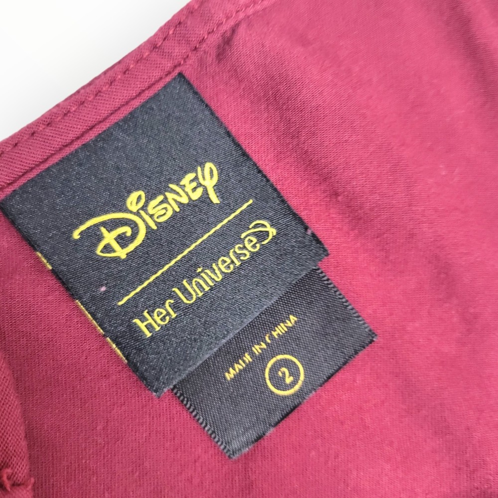 Her Universe Disney Lion King Romper Maroon Burgundy 2X - Picture 3 of 8